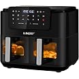 LLIVEKIT Friteuse sans Huile 7L XXL, 1800W Air Fryer, Friteuse à Air