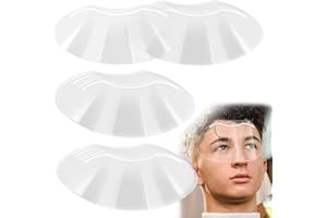 ZWZNBL 35 sztuk plastrów ochronnych na oczy, osłona oczu pod prysznic, miękka, przezroczysta maska na oczy, fryzjerstwo, artykuły do salonu, odpowiednia do makijażu permanentnego, przedłużania rzęs,