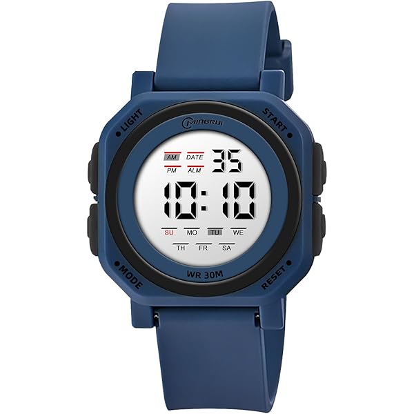 Orologio Bambino Digitale Sportivo - Impermeabile 3ATM, Sveglia, Cronometro, LED - Per Ragazzi 5-18 Anni - Foto 4