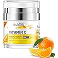 Azonee Vitamin C Face Cream, Brightening Face Moisturiser With Retinol For Women, Anti-Aging, Skin Tightening, Brightening Organic Face Cream For Dark Spots Acne,Fine Lines,