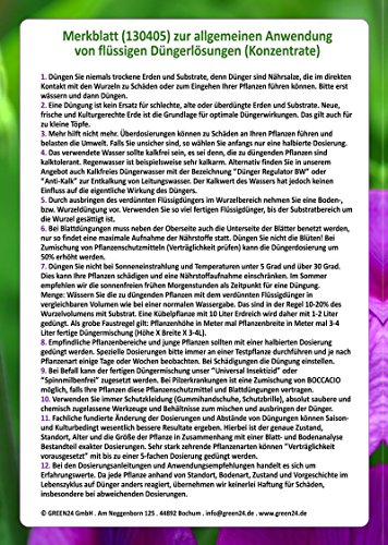 Palmendünger 1 l XL Profi Linie Dünger für Palmen Wurzeldünger + Blattdünger NPK Volldünger - 3