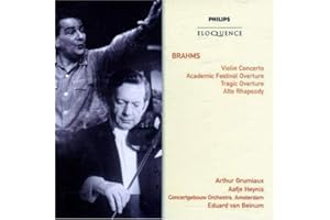 Brahms: Violin Concerto/Academic Festival Overture/...: Tragic Overture/Alto Rhapsody