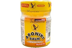 Aboniki Balm 25g for Pain Relief, Sore Muscles, Anti-inflammatory, Relieves Pains, Muscles, Waist and Backache by ABONIKI