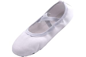 ZDQ Zapatillas de Danza Zapatos de Ballet Calzado de Danza para Niña y Mujer Tallas 22-45