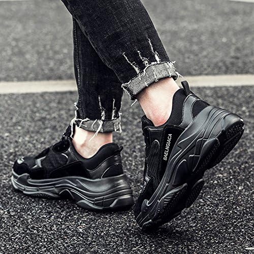 Shoes LVZAIXI Ultra Fire Male Lovers Dad Winter Street Shoot Sports Cozy (Color : Black, Size : EU37/UK4.5-5/CN37)