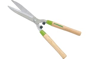 Verdemax 4321 Standard Straight Blade Hedge Shear with Wood Handle