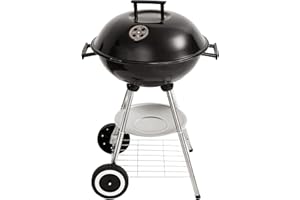 ‎ACTIVA ACTIVA Kugelgrill Atlanta | Premium Grill mit einstellbarer Luftzufuhr, hochwertigem Grillrost & Deckel | Holzkohle Grill für ein gelungenes Barbecue