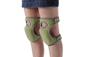 CYSJ 1 paire de genouillères de jardinage en mousse EVA ultra douce et réglable pour le jardin, les travaux ménagers