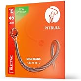 Pitbull Gold Seri Elektro Gitar Teli SET (10-46 Light, Tekli Set)