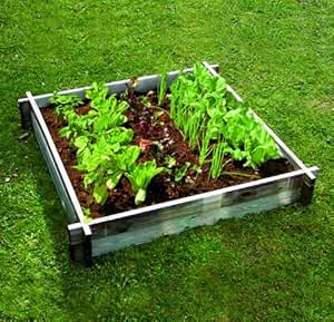 Wooden Raised Bed: Amazon.co.uk: Garden & Outdoors