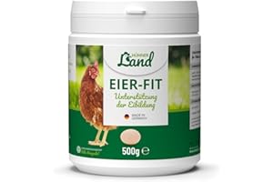 HÜHNER Land Eier-Fit pour Poules pondeuses 500g - complément Alimentaire pour Poulets, additif de Performance de Ponte pour Poulets, œufs supplémentaires, Formation d'œufs