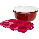 Tupperware Miksim Karıştırma Saklama Kabı 3,5L Fuşya