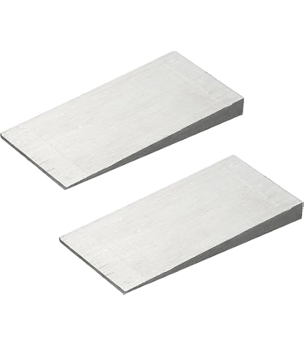 WEDO Edelstahl Flanschkeil,40 x 8 x 150mm,Keil für Rohrverschraubung, Schweißwerkzeug,Metallflanschkeil,korrosionsbeständig und stark, Spreizflansche,hitzebehandelt Rohrverschraubung