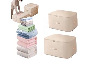 GAFUTOZM Sac de Compression Ultime Space Master, Casa Corner Pratique et Efficace Sac Compression Couette et Vêtements Sans Aspirateur, étanche à L'eau et à La Poussière (Khaki, M+L)