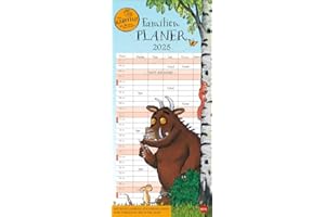 Der Grüffelo Familienplaner 2025: Witziger Kalender mit den bekannten Figuren aus dem Kinderbuch-Klassiker. Hochkant-Format: Langer Kalender mit 5 ... Übersicht und Planung. (Familienplaner Heye)
