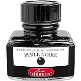Jacques Herbin Bottle Fountain Pencil Ink 30 ml Perle Noi
