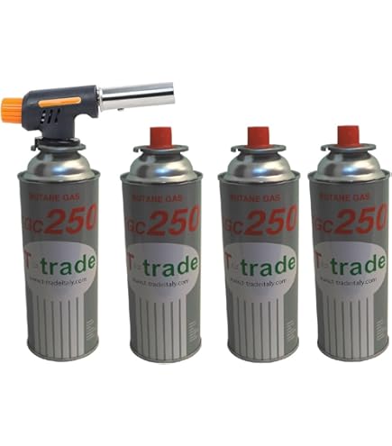 Bruciatore A Gas, Torcia Da Saldatura, Lanciafiamme, Portatile - Foto 9