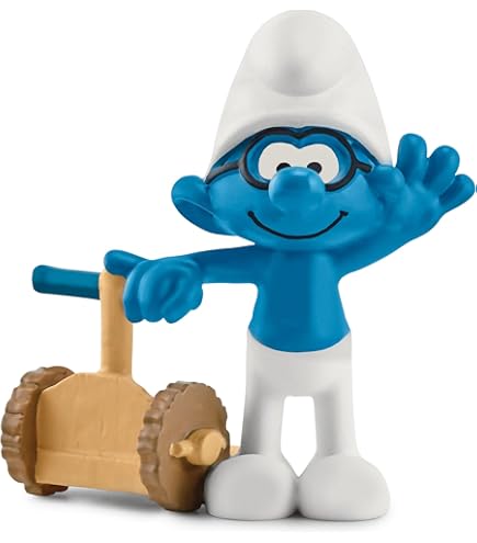 Les Schtroumpfs - Schleich - Schtroumpf Bowling ''Vivement La Quille Socle Rouge A22768