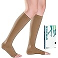 Sigvaris Medical Compression Stockings - DYNAVEN - Class 2 - Below Knee length - For Men and Women (Medium PLUS – Long)