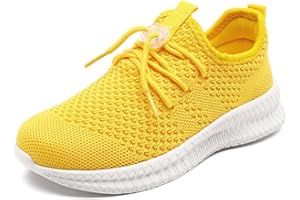 AZSDXS Boy’s & Girl's Trainers Slip-On Kids Trainers Outdoor Sports Kids Shoes Running Tennis Sneakers Non Slip Athletic Shoes PE Trainers