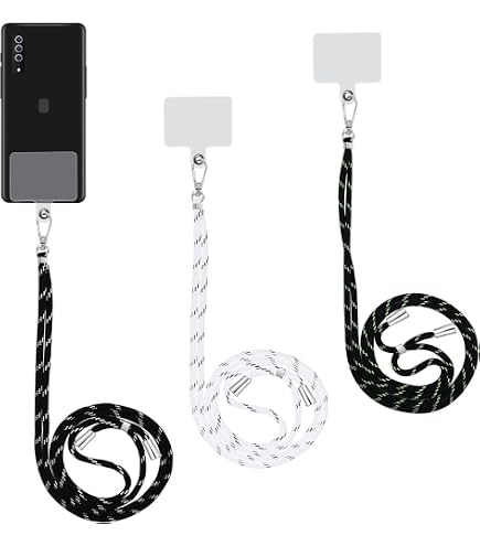 Cordon Téléphone Portable Réglable - Bandeau Cou & Poignet | Anti-perte Smartphone, Compatible Coques & Chargement Sans Fil - 9