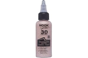 Moon Glitter - Peinture Textile holographique - 30ml - Or Rose