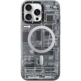 Youngkit iPhone 16 Pro Max Uyumlu Kılıf Magsafe ile Uyumlu YoungKit Technology Serisi Kapak Gri