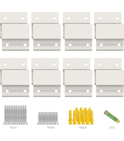 2 Z-Clips, 100 stuks (50 paar) voor ophangpanelen, scheidingswanden, fotolijsten, spiegels