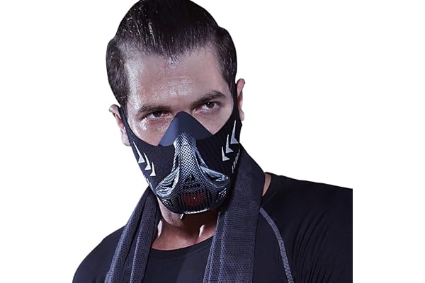 FDBRO Face Cover de Visage pour l’entraînement respiratoire Cardio Sportif, Forme Physique, Course à Pied, Cyclisme
