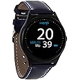 X-WATCH | QIN XW PRIME II navy blue ultra slim smart watch for Android and iOS – elegant premium men’s smart watch with genuine leather smart watch strap