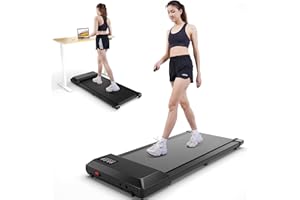 ‎DEERRUN DeerRun Raceable Walking Pad 1845W Schreibtisch Laufband Max 134kg mit APP-Steuerung Slim Walking Running Machine Tragbar für Zuhause & Büro mit Trainingskursen und Multi-Runner-Rennen