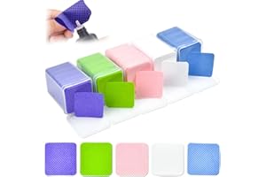 DTYGUIXE 1000 Stück Fusselfreie Nageltücher Zelletten für Gelnägel Nagellackentferner Wattepads Nagel Wischtücher Wattepads Fusselfrei Nagel Wattepads zum Reinigen von Leimflaschen, Pinzetten, Pinseln
