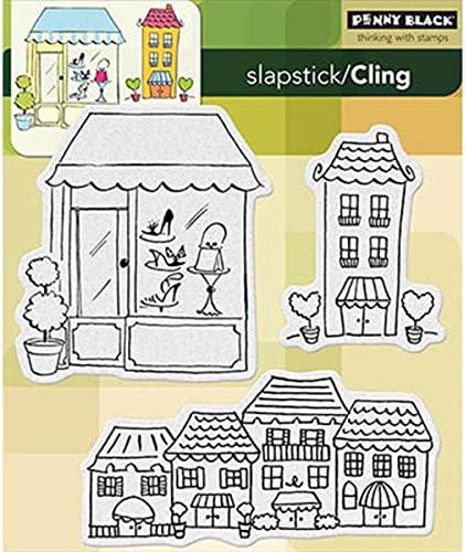 Penny Black Decorative Rubber Stamps, Uptown