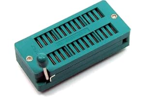 POPESQ Boîtier Support ZIF 28 Broches/pins Dip 28 IC; 0,6 inch; 15.24mm; MCU #A1691