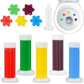 Khedu Fab® Toilet Cleaning Gel Flower Stamp Bathroom Cleaner – Toilet Fresheners Air Fresher For Remove Bad Odor – Long-Lasti