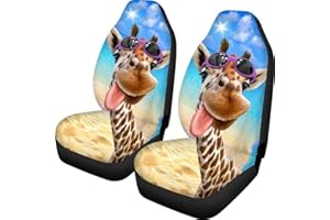 Coloranimal Schöner Autositzbezug mit Hirschmotiv, universell, langlebig, für die meisten Fahrzeuge