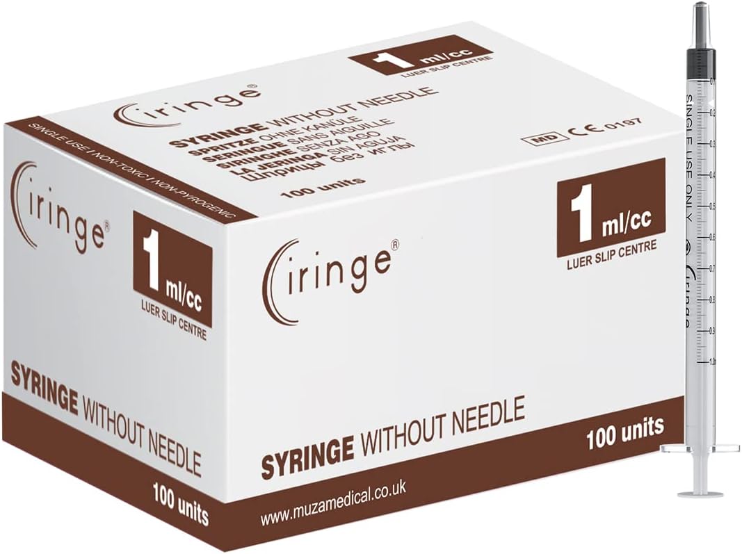 Prise en Main & Utilisation au Quotidien : Ciringe 1 ml Syringe - Pack of 100
