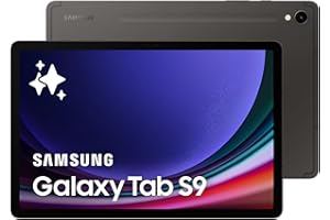 Samsung Galaxy Tab S9 WiFi Android Tablet, 128GB Storage, S Pen Included, Unlocked, Graphite, 3 Year Samsung Extended Warranty (UK Version)