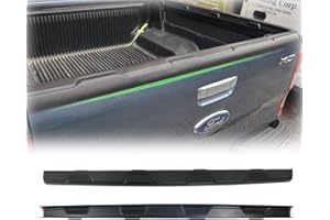 JHCHAN Protector de Parachoques Trasero para Ford Ranger 2012-2022 T6 T7 T8 MK1 MK2 MK3 Wildtrak Raptor Limited XL XLT Platinum Wolftrak