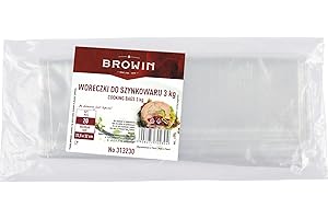 BROWIN® Sacchetti di plastica per prosciutto 313230 | 20 pezzi | Pratici sacchetti per la conservazione e la preparazione di prosciutto | Per alimenti e antistrappo