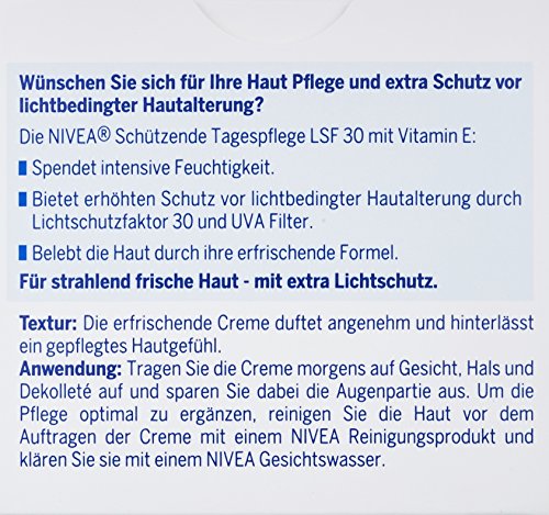 NIVEA Schützende Tages-Gesichtspflege für normale- und Mischhaut, Tiegel, 2er Pack (2 x 50 ml) - 2