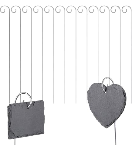 20 Stück Pflanzenetiketten-Haken Aus Edelstahl – 20 Cm Lang, Rostfrei & Ideal Für Garten, Töpfe & Beete