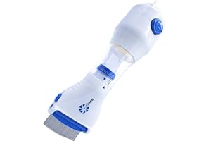 BYCO Pettine elettrico Testa Rimozione Pidocchi animali Pulitore Elettrico Pidocchi Pettine lendine uova TRATTAMENTO