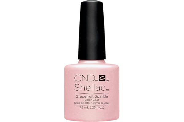 CND Shellac Esmalte de Uñas de Gel, Tono Grapefruit Sparkle