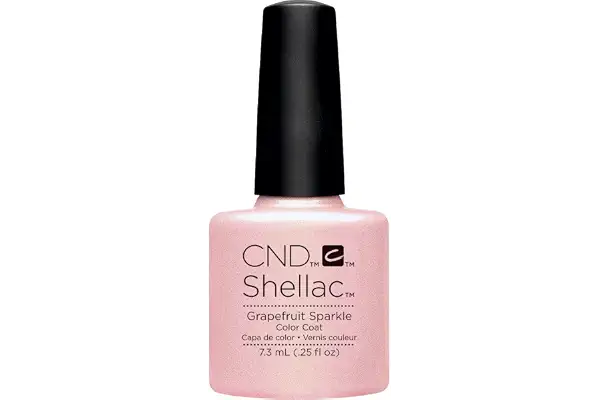 CND Shellac Esmalte de Uñas de Gel, Tono Grapefruit Sparkle