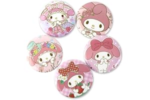 FRESHOER 5pcs Pin Badges Brooch Pin Set for Backpacks Jackets, Cute Acrylic Pins Anime pins Cartoon Acrylic DIY Crafts