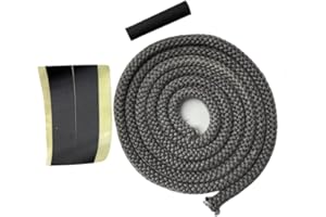 FIREVIKINGS FIREPARTS WITH QUALITY Wamsler Kaminofen Türdichtung 2m ø 12x12mm. Für Modelle: Stella, Kosmos, Eos, KF 108, Zürich, Norden