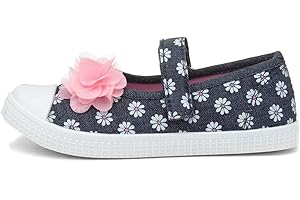 Walkright Girls Multi Easy Fasten Canvas