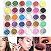 Neverland Professional 30 Mixed Color Glitter Mineral Eyeshadow Eye Makeup Shadow Pigments Powder