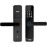 DESi QuiC Q015 Akıllı Kilit, Parmak İzi Okuyucu, Tuş Takımı ve RFID Kart &Ouml;zellikli, WiFi Hub Uyumlu(haricen satılır), iOS/And